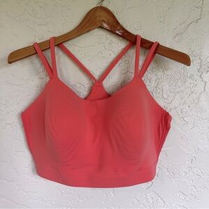 Soma Longline Yoga Sports Bra Pink Peach XXL